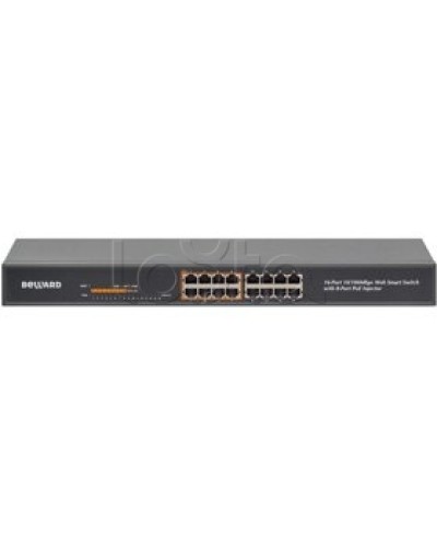Коммутатор PoE 16-портовый Beward STW-16P8 в Керчи Коммутаторы Pintop.ru