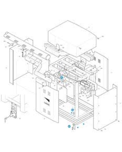 Вал деблокиратора G3000 Came 119RIG415 в Керчи Запчасти для шлагбаумов и автоматики Pintop.ru