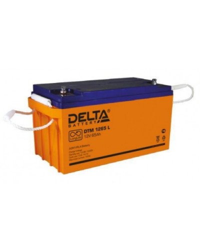 Аккумулятор свинцово-кислотный Delta DTM 1265 L в Керчи Электротехническое оборудование Pintop.ru